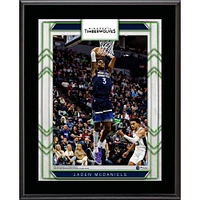 Jaden McDaniels Minnesota Timberwolves 10.5" x 13" Sublimated Player Plaque