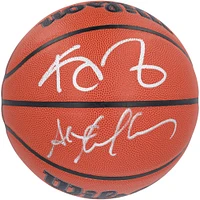 Kevin Garnett & Stephon Marbury Minnesota Timberwolves Autographed Wilson Authentic Series Indoor/Outdoor Basketball