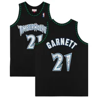 Kevin Garnett Boston Celtics Autographed Green Mitchell & Ness Authentic  Jersey