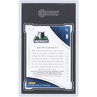 Kevin Garnett Minnesota Timberwolves 2014-15 Panini Immaculate Collection Team Logo Materials 2 Color Relic #15 #5/12 SGC Authenticated 9 Card