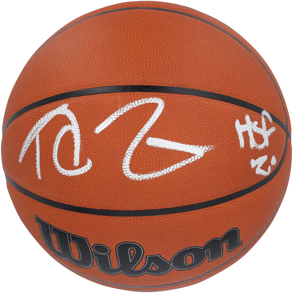 Kevin Garnett Minnesota Timberwolves Autographed Wilson Official Game Basketball with "HOF 20" Inscription