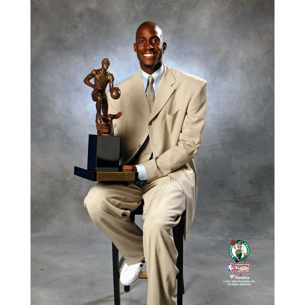 Kevin Garnett Boston Celtics Unsigned Hardwood Classics NBA Finals Calm  Photograph