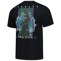 Men's Mitchell & Ness Kevin Garnett Black Minnesota Timberwolves Hardwood Classics NBA Legends T-Shirt