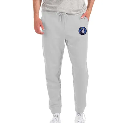 Minnesota Timberwolves Antigua Action Jogger Pants - Heathered Gray