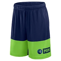 Short de sport bleu marine pour homme des Timberwolves du Minnesota, le meilleur meilleurs