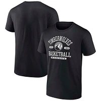 Men's Fanatics  Black Minnesota Timberwolves Calling Plays T-Shirt