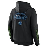 Sweat à capuche noir Legacy Guard des Minnesota Timberwolves pour homme