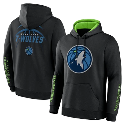 Sweat à capuche noir Legacy Guard des Minnesota Timberwolves pour homme