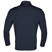 Men's Levelwear Navy/Black Minnesota Timberwolves Pursue Quarter-Zip Top