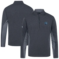 Men's Levelwear Navy Minnesota Timberwolves Waffle Insignia 2.0 Quarter-Zip Top