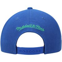 Men's Mitchell & Ness Blue Minnesota Timberwolves Hardwood Classics Snapback Hat