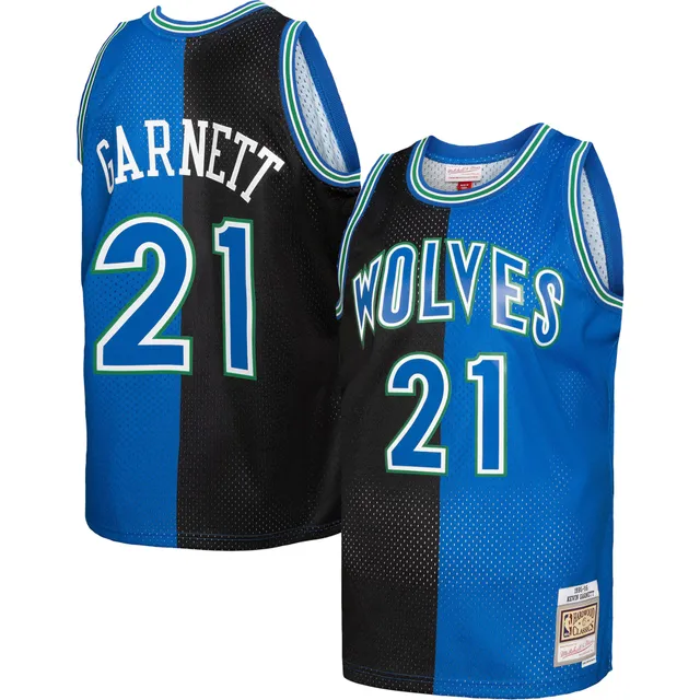 Mitchell & Ness Minnesota Timberwolves #21 Kevin Garnett black Swingman  Jersey