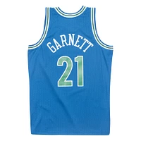 Men's Mitchell & Ness Kevin Garnett Blue Minnesota Timberwolves Big Tall Hardwood Classics 2003/04 Swingman Jersey