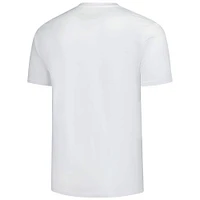 Men's Mitchell & Ness Kevin Garnett White Minnesota Timberwolves Hardwood Classics Chalked Up T-Shirt