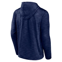 Sweat à capuche bleu marine pour homme, motif Minnesota Timberwolves Head Start
