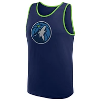 Men's Navy Minnesota Timberwolves Unmatched Success Tank Top