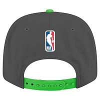 Casquette extensible à boutons-pression 9SEVENTY Jersey Hook anthracite Minnesota Timberwolves Statement Edition pour homme de New Era