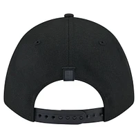 Men's New Era  Black Minnesota Timberwolves Game Day Flag A-Frame 9FORTY Adjustable Hat