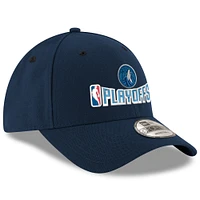 Men's New Era  Navy Minnesota Timberwolves 2025 NBA Playoffs 9FORTY Adjustable Hat