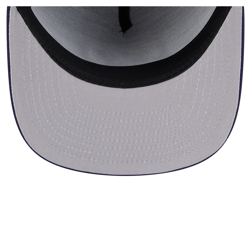 Men's New Era  Navy Minnesota Timberwolves Colorpack A-Frame Pinch Front 59FIFTY Fitted Hat