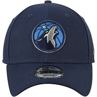 Casquette réglable New Era Minnesota Timberwolves couleur officielle de l'équipe The League 9FORTY pour homme