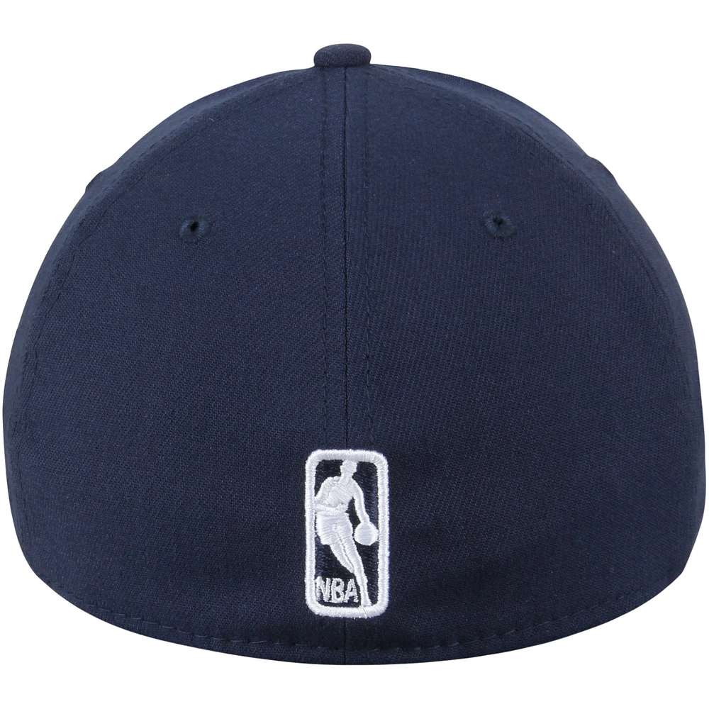 Men's New Era Navy Minnesota Timberwolves Team Classic 39THIRTY Flex Hat