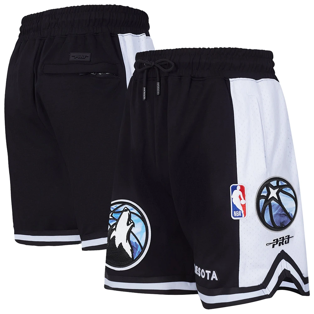 Short Pro Standard noir pour homme Minnesota Timberwolves 2024/25 City Edition 2.0