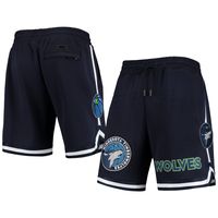 Men's Pro Standard Navy Minnesota Timberwolves Chenille Shorts