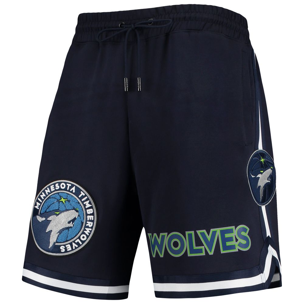 Men's Pro Standard Navy Minnesota Timberwolves Chenille Shorts