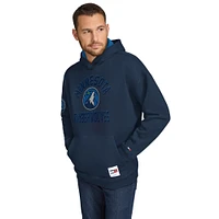 Sweat à capuche Tommy Jeans bleu marine pour homme, motif Minnesota Timberwolves Sebastian