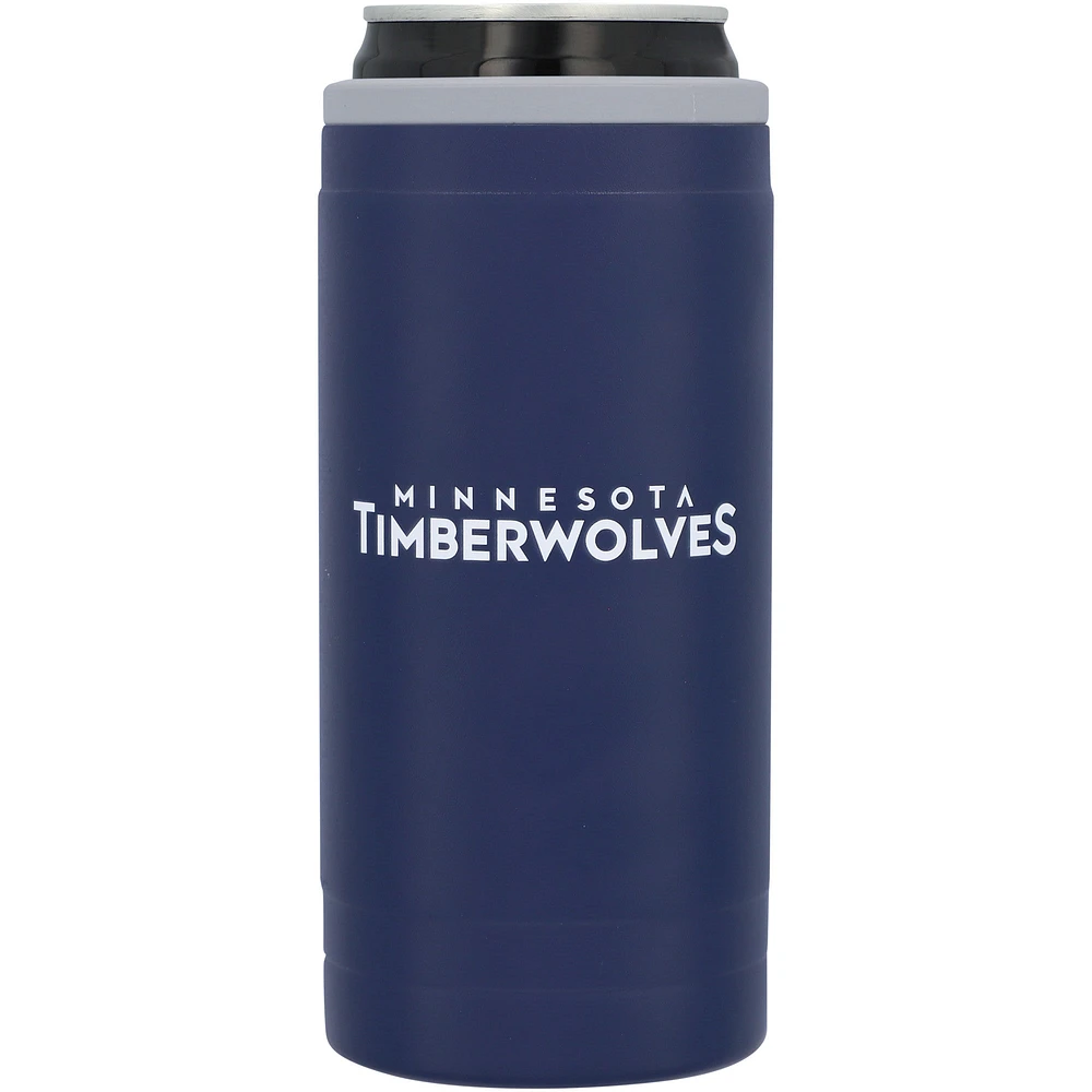 Minnesota Timberwolves 12oz. Flipside Powdercoat Slim Can Cooler