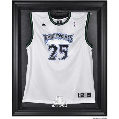 Minnesota Timberwolves Fanatics Authentic (-) Black Framed Team Logo Jersey Display Case