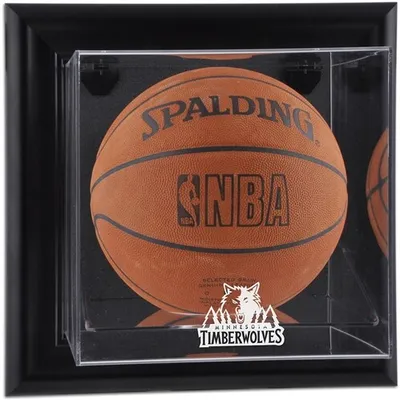 Minnesota Timberwolves Fanatics Authentic (2008-2017) Black Framed Wall Mountable Team Logo Basketball Display Case