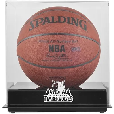 Minnesota Timberwolves Fanatics Authentic (2008-2017) Blackbase Team Logo Basketball Display Case with Mirrored Back