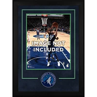 Cadre vertical Deluxe 16'' x 20'' des Minnesota Timberwolves avec logo de l'équipe