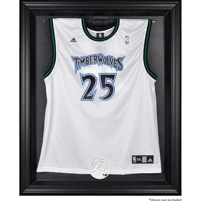 Minnesota Timberwolves Framed Black Team Logo Jersey Display Case