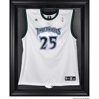 Minnesota Timberwolves Framed Black Team Logo Jersey Display Case