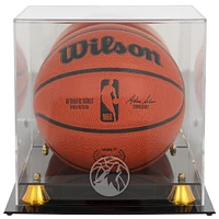 Minnesota Timberwolves Golden Classic Team Logo Basketball Display Case