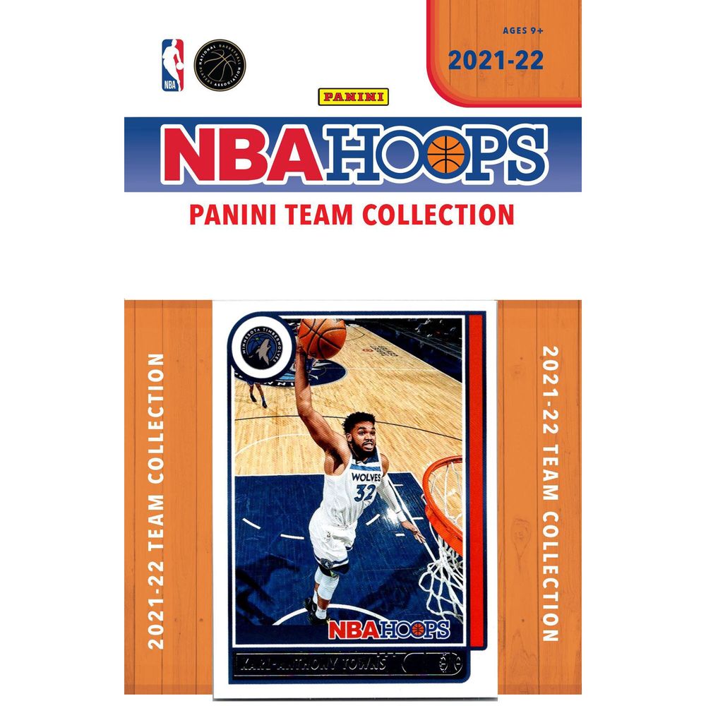 Panini America Minnesota Timberwolves 2021/22 Official Team - Trading Card Set