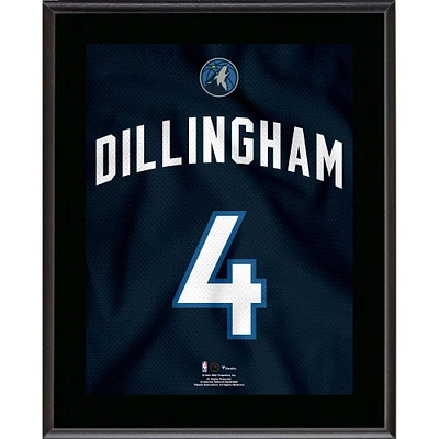 Rob Dillingham Minnesota Timberwolves 10.5" x 13" Jersey Number Sublimated Player Plaque