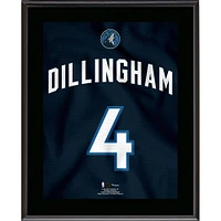 Rob Dillingham Minnesota Timberwolves 10.5" x 13" Jersey Number Sublimated Player Plaque