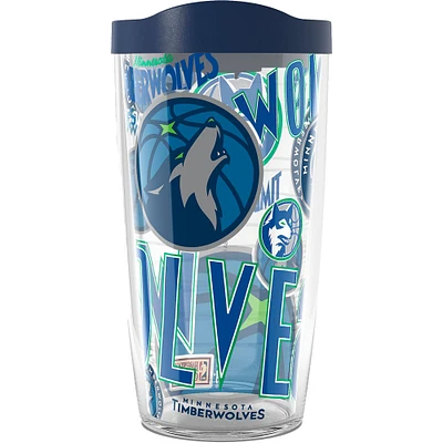 Tervis Minnesota Timberwolves 16 oz. Gobelet Allover Classic