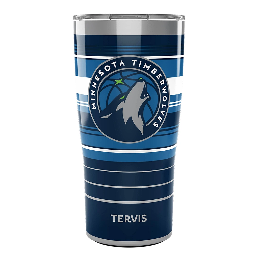 Tervis Minnesota Timberwolves 20oz. Gobelet en acier inoxydable à rayures Hype