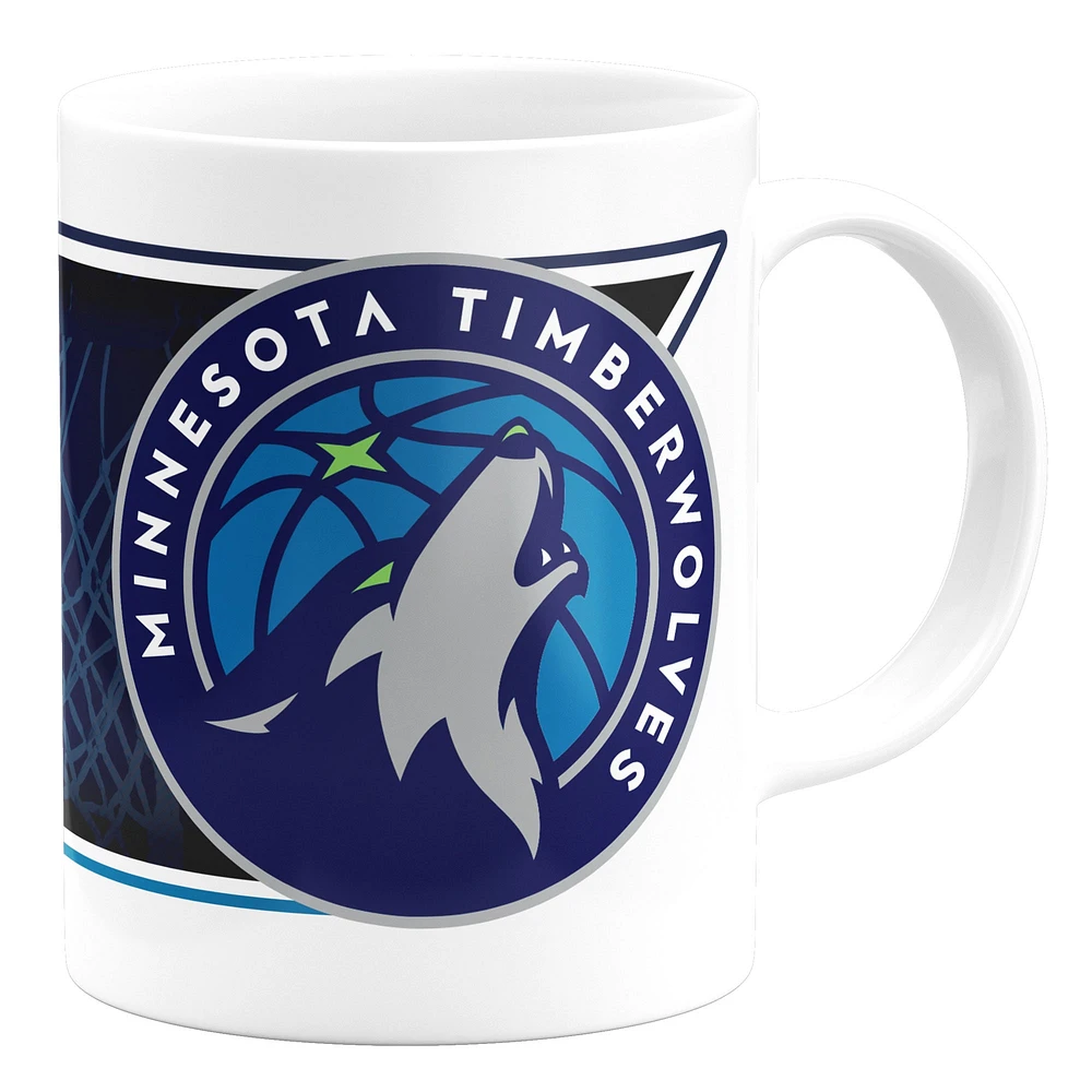 The Sports Vault Minnesota Timberwolves - 11 oz. Tasse à café sublimée