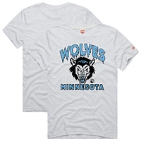 Unisex Homage  Ash Minnesota Timberwolves Hometown Edition Tri-Blend T-Shirt