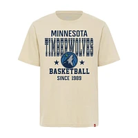 T-shirt unisexe Sportiqe Premium crème des Minnesota Timberwolves Duke