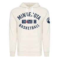 Sweat à capuche unisexe Sportiqe crème des Minnesota Timberwolves Olsen Tri-Blend