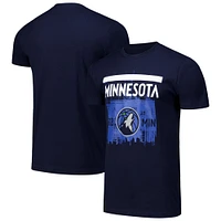 T-shirt unisexe Stadium Essentials bleu marine Minnesota Timberwolves Breakdown