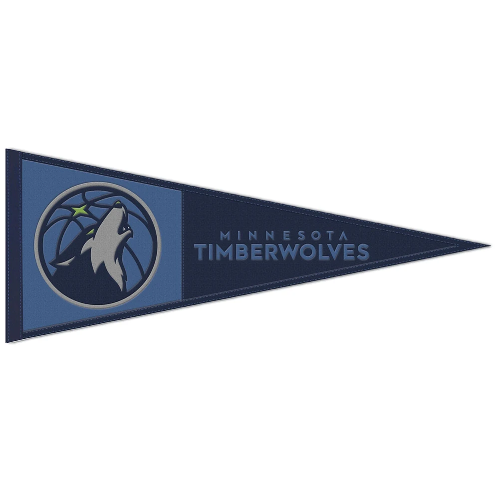 WinCraft Minnesota Timberwolves 13" x 32" Fanion avec logo principal en laine