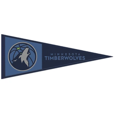 WinCraft Minnesota Timberwolves 13" x 32" Fanion avec logo principal en laine